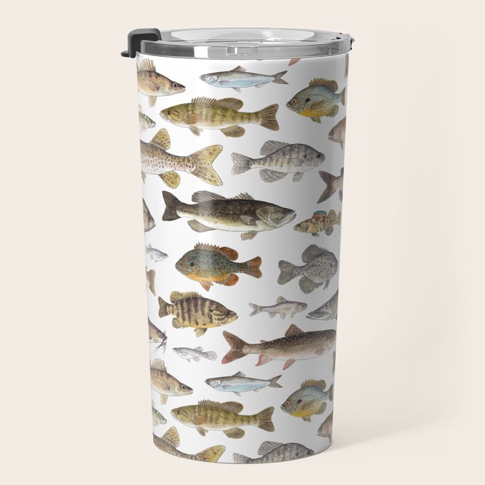 Midwest Freshwater Fish Travel Mug Gallery Image 3
