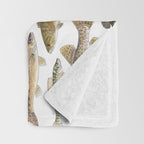 Midwest Freshwater Fish Throw Blanket Gallery Image 3