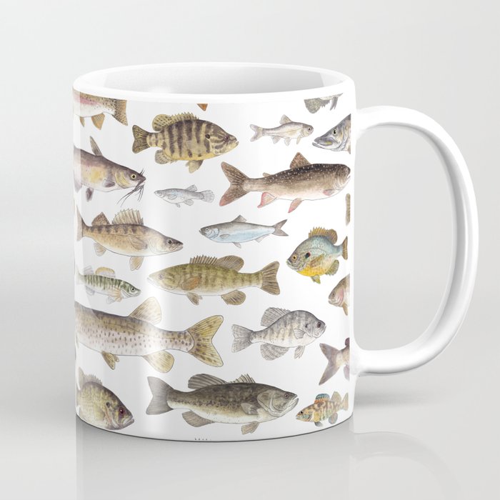 Midwest Freshwater Fish Coffee Mug Gallery Image 1