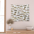 Midwest Freshwater Fish Wall Tapestry Gallery Image 2
