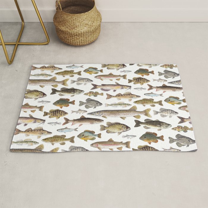 Midwest Freshwater Fish Rug Gallery Image 1