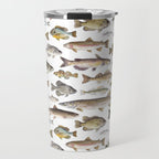 Midwest Freshwater Fish Travel Mug Gallery Image 1