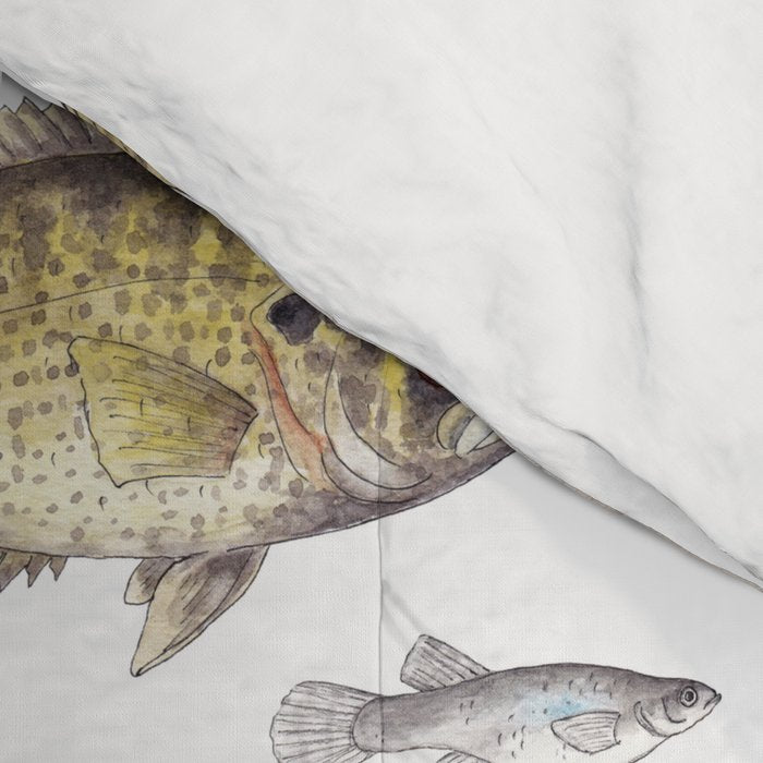 Midwest Freshwater Fish Comforter Gallery Image 4