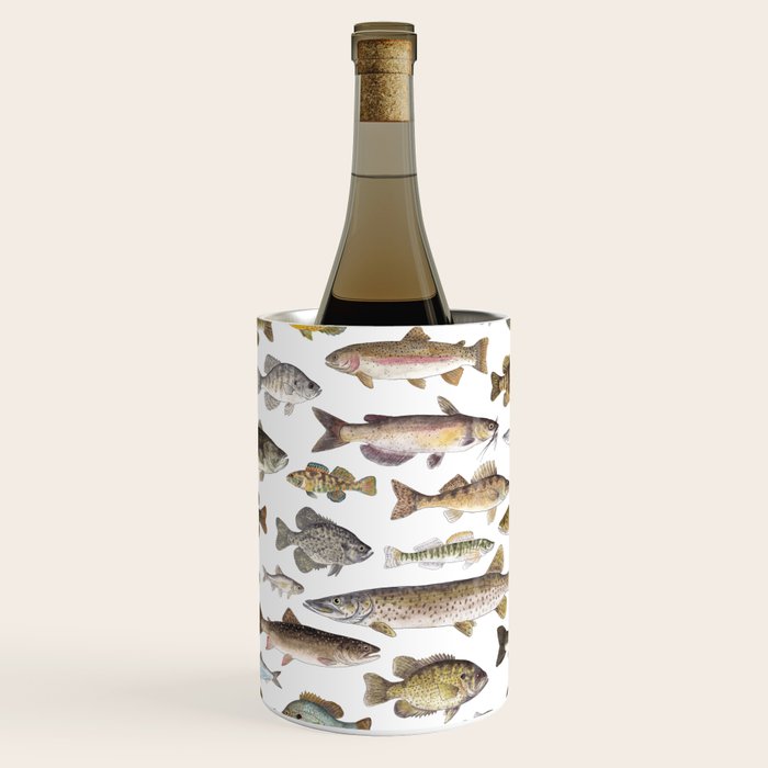 Midwest Freshwater Fish Wine Chiller Gallery Image 1