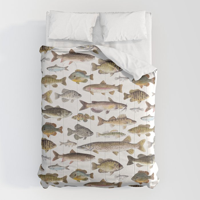 Midwest Freshwater Fish Comforter Gallery Image 6
