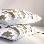 Midwest Freshwater Fish Pillow Sham Gallery Image 3