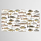 Midwest Freshwater Fish Tablecloth Gallery Image 2