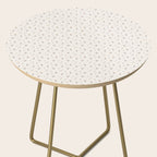 Sweet Pea Ditsy Floral - Pink, Charcoal, Mustard, Sage Side Table Gallery Image 2