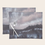 Purple Winter Placemat Gallery Image 1