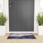 Purple Winter Welcome Mat Gallery Image 3