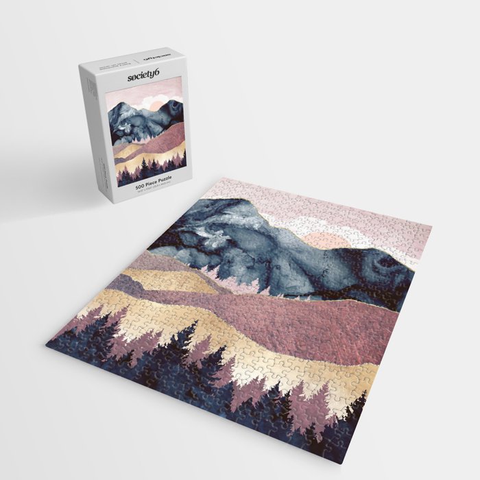 Mauve Vista Jigsaw Puzzle Gallery Image 2