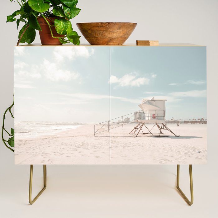 Lifeguard Tower California Beach Credenza Gallery Image 1
