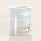 Lifeguard Tower California Beach Coffee Mug Gallery Image 4