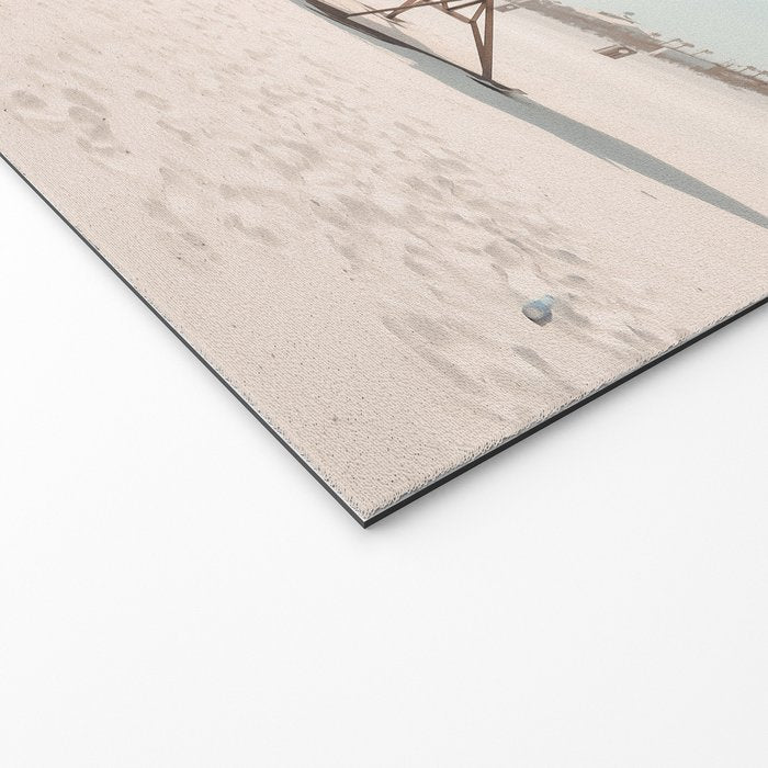 Lifeguard Tower California Beach Welcome Mat Gallery Image 2