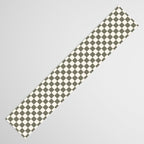 Checkerboard - Olive Green Table Runner Gallery Image 3