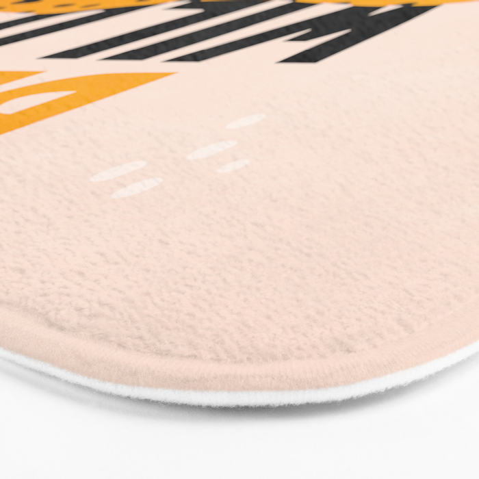 Be Wild: The Peach Edition Bath Mat Gallery Image 3