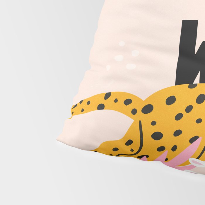 Be Wild: The Peach Edition Pillow Sham Gallery Image 4