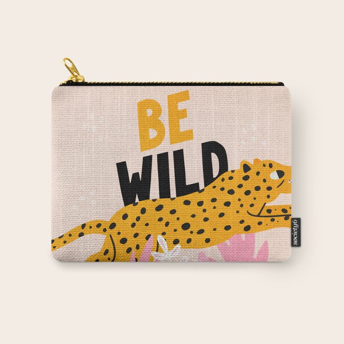 Be Wild: The Peach Edition Carry All Pouch Gallery Image 1