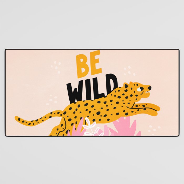Be Wild: The Peach Edition Desk Mat Gallery Image 3