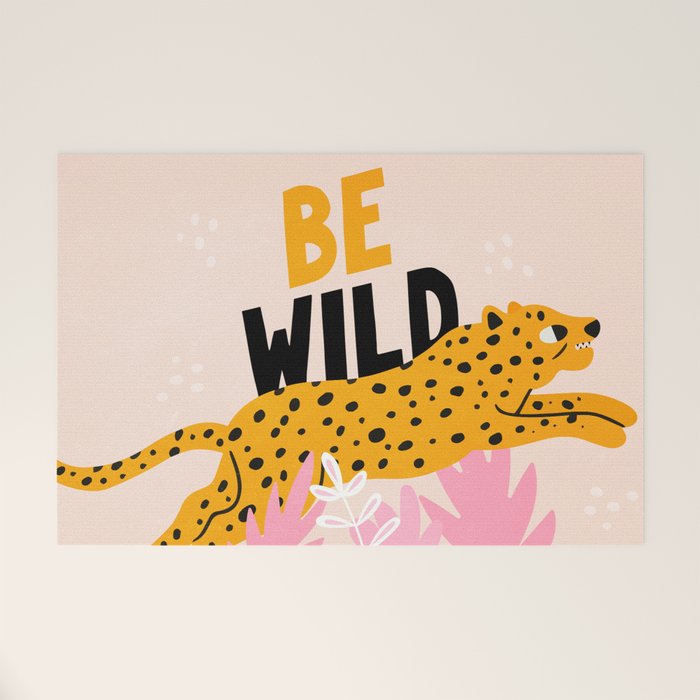 Be Wild: The Peach Edition Welcome Mat Gallery Image 1
