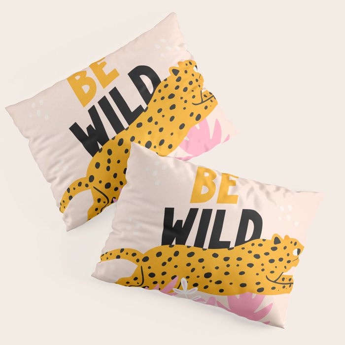 Be Wild: The Peach Edition Pillow Sham Gallery Image 3