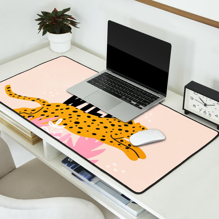 Be Wild: The Peach Edition Desk Mat Gallery Image 2