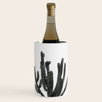 Black and White Cactus Wine Chiller Gallery Image 1