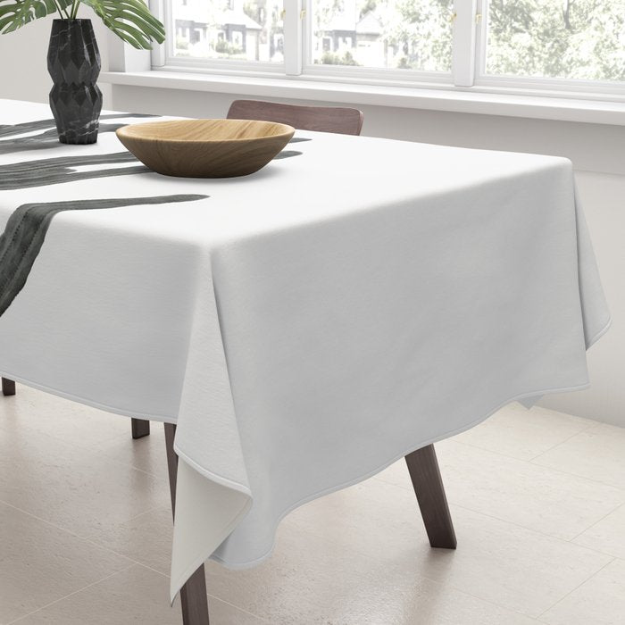 Black and White Cactus Tablecloth Gallery Image 3