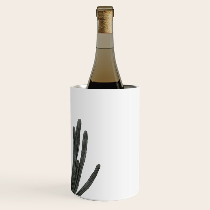 Black and White Cactus Wine Chiller Gallery Image 3