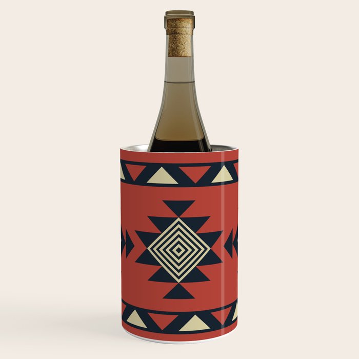 Aztec pattern Wine Chiller Gallery Image 1