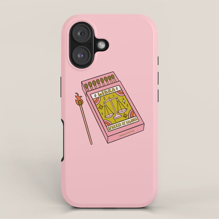 Libra Matchbox iPhone Case Gallery Image 1