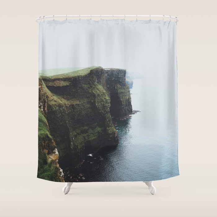 Cliffs of Moher Shower Curtain Gallery Image 1