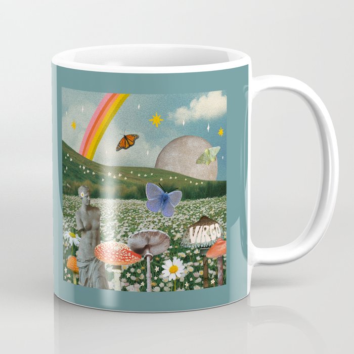 Virgo Collage Coffee Mug Gallery Image 1
