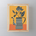 Teapot Garden 4 Mini Art Print Gallery Image 1