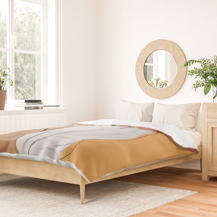 Minimalist Girl2 Duvet Cover Gallery Image 2