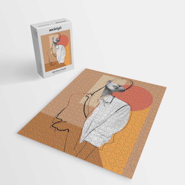 Minimalist Girl2 Jigsaw Puzzle Gallery Image 2