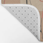 Minimalist Girl2 Bath Mat Gallery Image 2