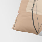 Minimalist Girl2 Pillow Sham Gallery Image 4