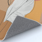 Minimalist Girl2 Rug Gallery Image 4