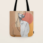 Minimalist Girl2 Tote Bag Gallery Image 1