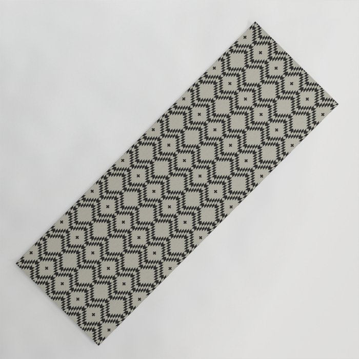 NATIVE NATURAL BLACK Yoga Mat Gallery Image 1