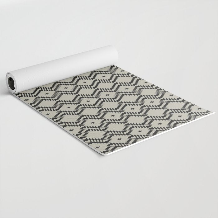 NATIVE NATURAL BLACK Yoga Mat Gallery Image 2