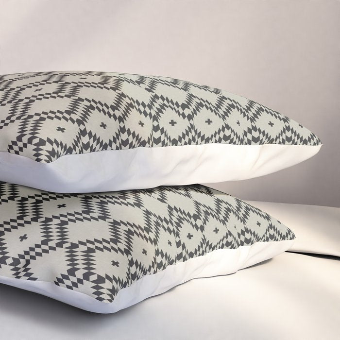 NATIVE NATURAL BLACK Pillow Sham Gallery Image 3