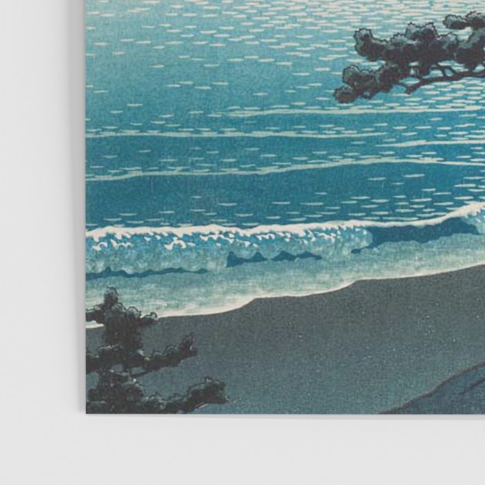 Spring Moon At Ninomiya Beach By Kawase Hasui Poster Gallery Image 3