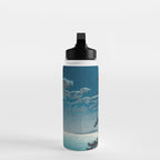 Spring Moon At Ninomiya Beach By Kawase Hasui Water Bottle Gallery Image 3
