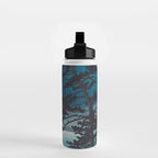 Spring Moon At Ninomiya Beach By Kawase Hasui Water Bottle Gallery Image 2