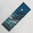 Spring Moon At Ninomiya Beach By Kawase Hasui Yoga Mat Gallery Image 1