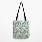Whimsical Fruit with little girl Tote Bag Gallery Image 2