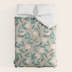 Whimsical Fruit with little girl Duvet Cover Gallery Image 6