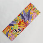 Summer Tropical Garden Yoga Mat Gallery Image 1